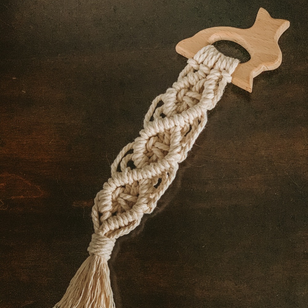 Baby Teether-Macrame